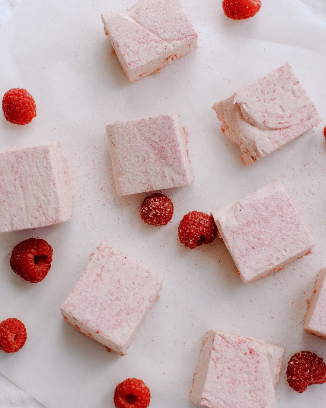Raspberry Marshmallows with no added sugar!