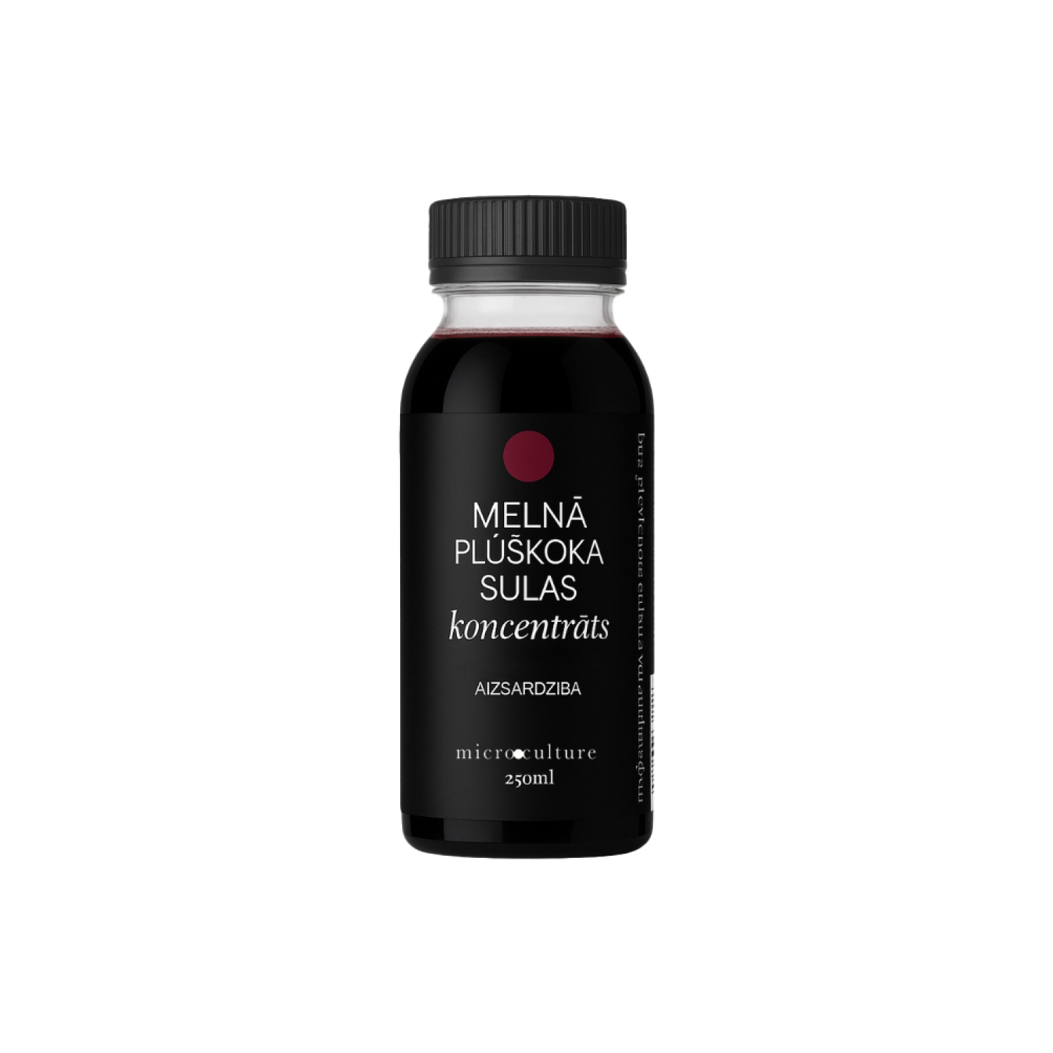 dabīgs melnā plūškoka sulas koncentrās