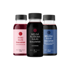 dabīgu sulu koncentrātu dāvanu komplekts